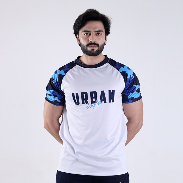Stylish Sublimated Camouflage T-Shirt – Unisex | Half Sleeves & Round Neck
