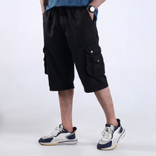 Men’s Black Cotton Shorts – Breathable Comfort for Everyday Wear