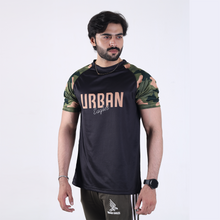 Black Camouflage American Half Sleeve Shirt – Urban Street Style