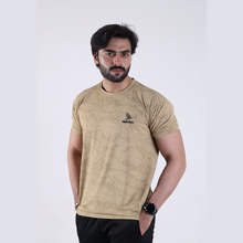 Skin Camouflage Texture Lycra Half Sleeve Shirt – Slim Fit Casual Wear
