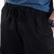Men’s Black Cotton Shorts – Breathable Comfort for Everyday Wear