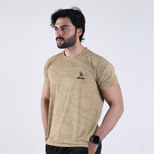 Skin Camouflage Texture Lycra Half Sleeve Shirt – Slim Fit Casual Wear